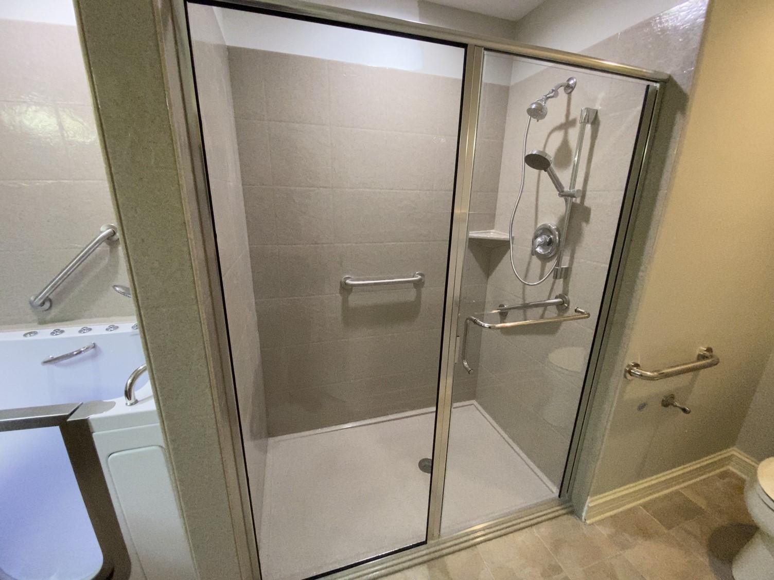 Walk-in shower