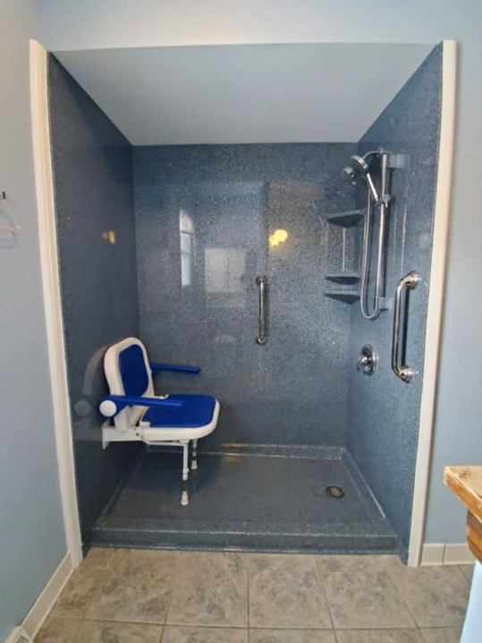 Walk-in shower